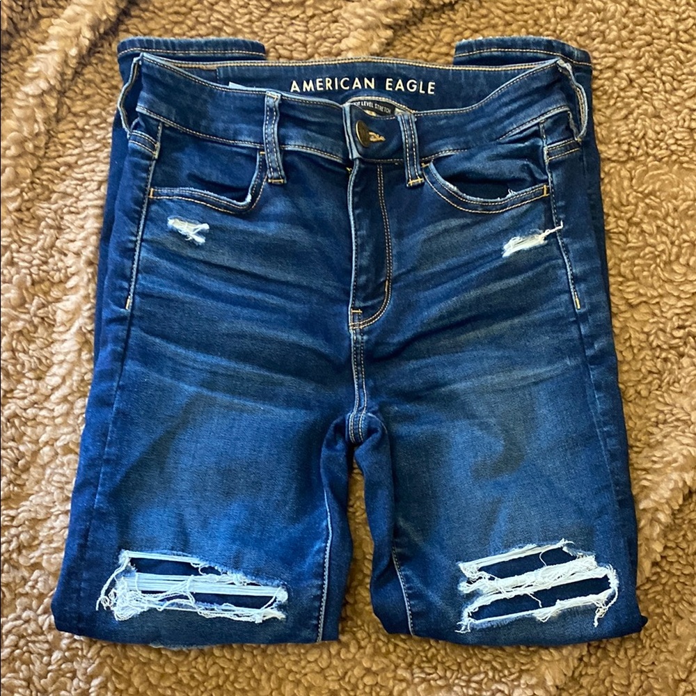 American Eagle Outfitters Women's Blue Jeans